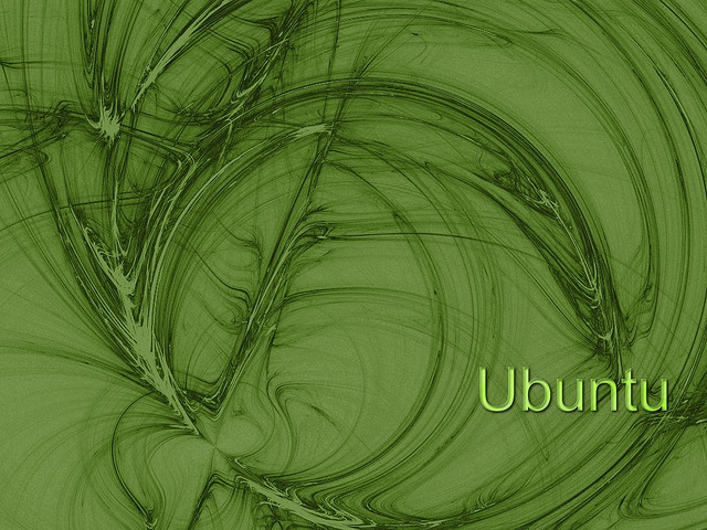 Ubuntu Green wallpaper