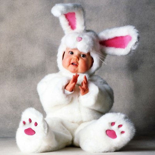 rabbit costume babies